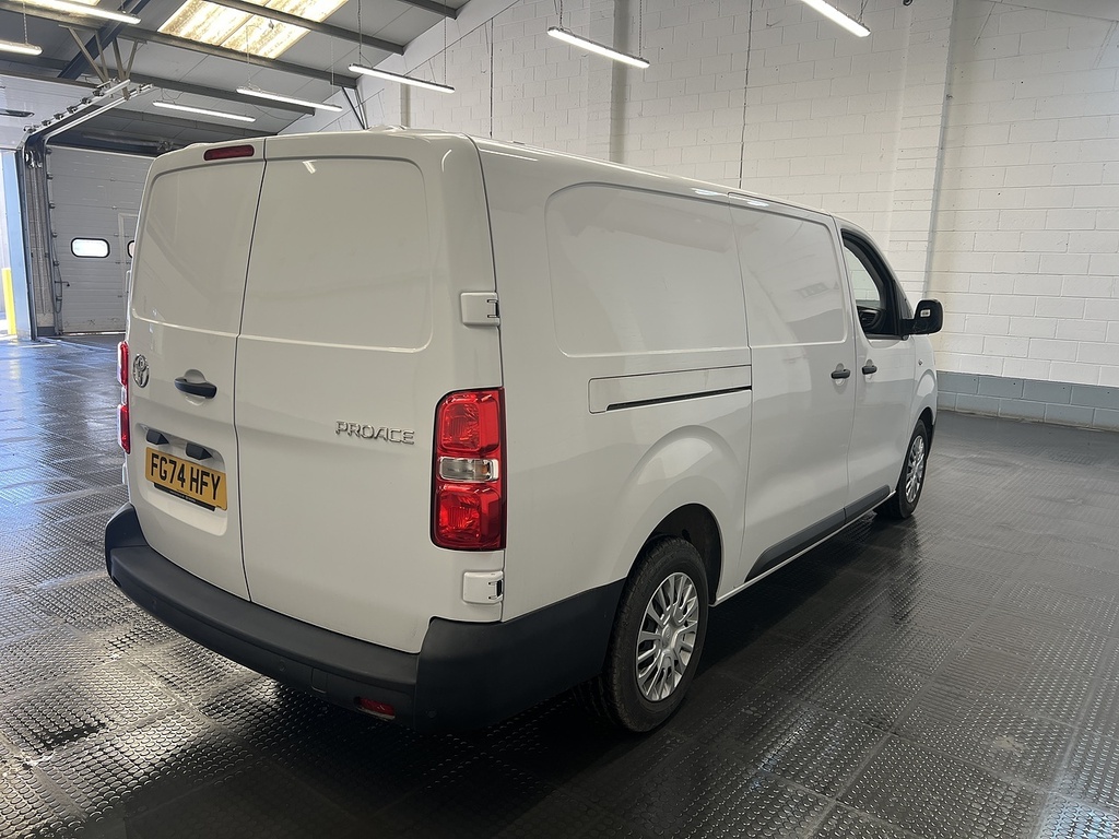 Toyota PROACE 2.0D Icon Long Panel Van 6Dr Lwb Eur White #3