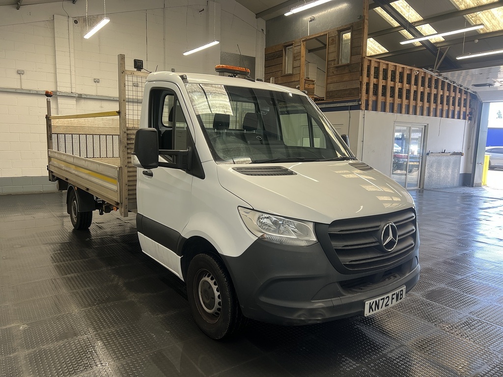 Mercedes-Benz Sprinter 315 Cdi Progressive 2.0 Dropside White #2