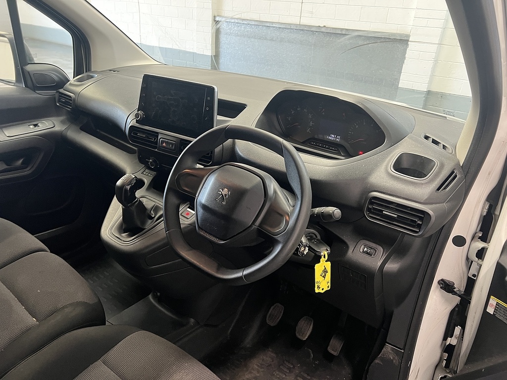 Peugeot Partner 1.5 Bluehdi 1000 Professional Standard Panel Van 5 White #6