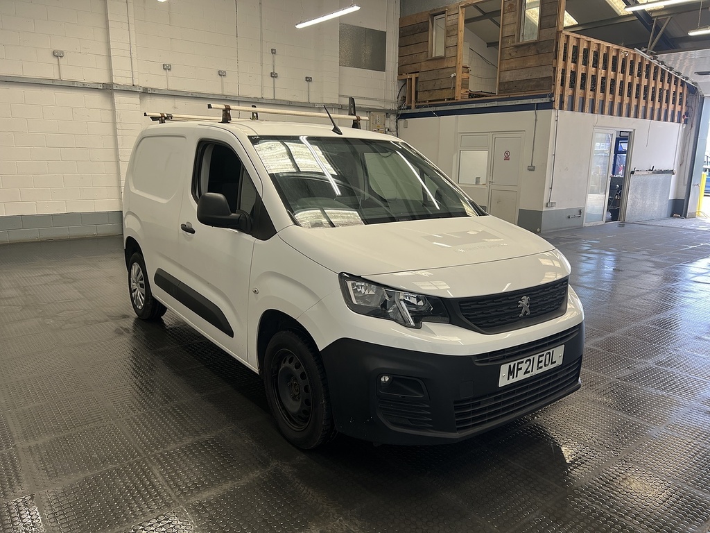 Peugeot Partner 1.5 Bluehdi 1000 Professional Standard Panel Van 5 White #4