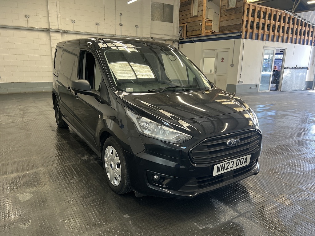 Ford Transit Connect 1.5 240 Ecoblue Trend Crew Van Double Cab 6Dr Dies Black #4