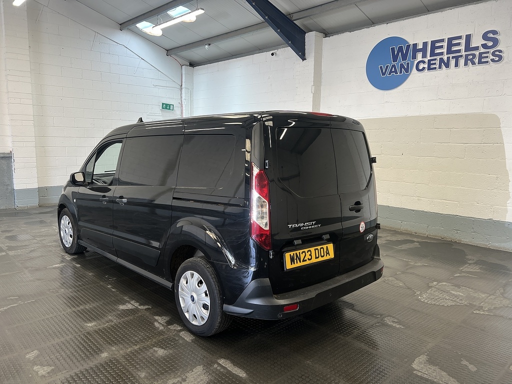 Ford Transit Connect 1.5 240 Ecoblue Trend Crew Van Double Cab 6Dr Dies Black #2