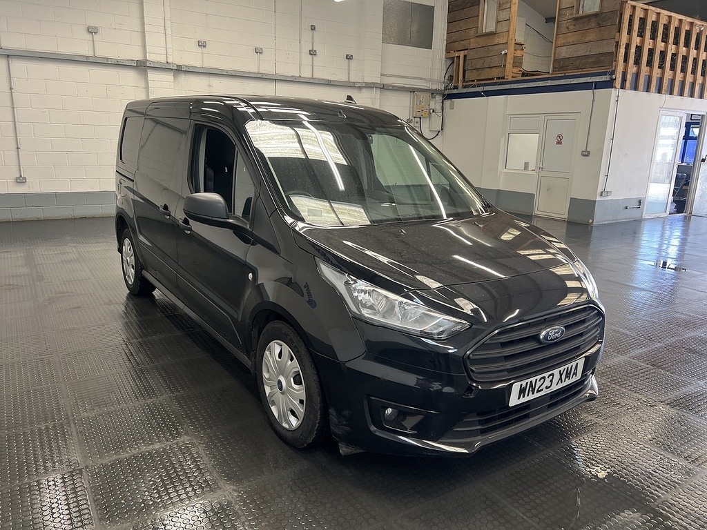 Ford Transit Connect 1.5 240 Ecoblue Trend Crew Van Double Cab 6Dr Dies Black #4