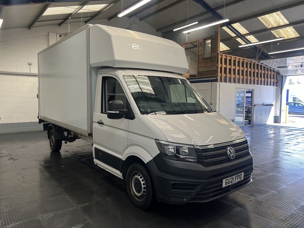 Volkswagen Crafter 2.0 Tdi Cr35 Startline Luton Lwb White #2