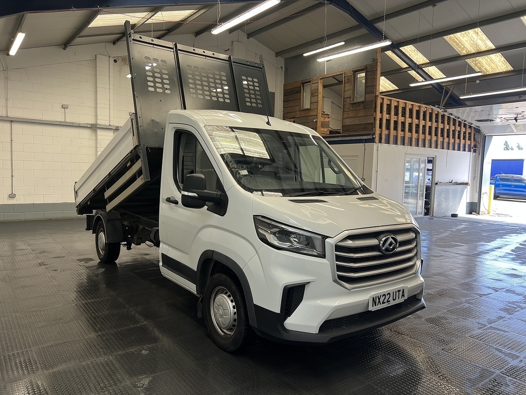 Maxus Deliver 9 D20 2.0 Tipper White #2