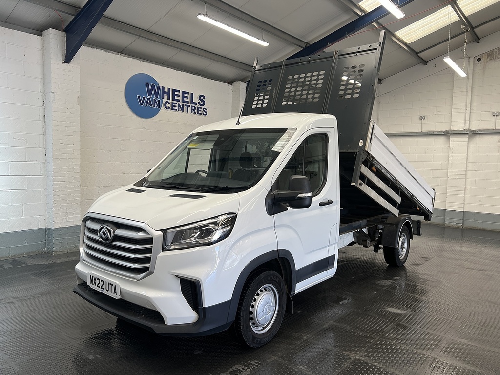 Maxus Deliver 9 D20 2.0 Tipper White