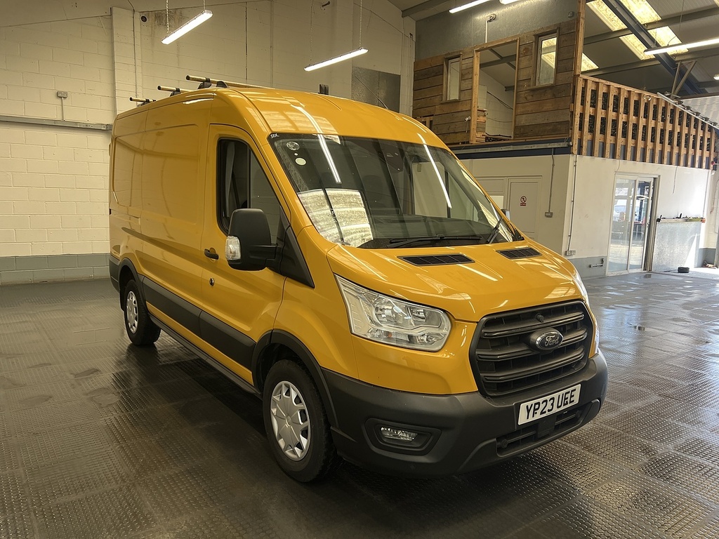 Ford Transit Custom 2.0 350 Ecoblue Trend Panel Van Yellow #4
