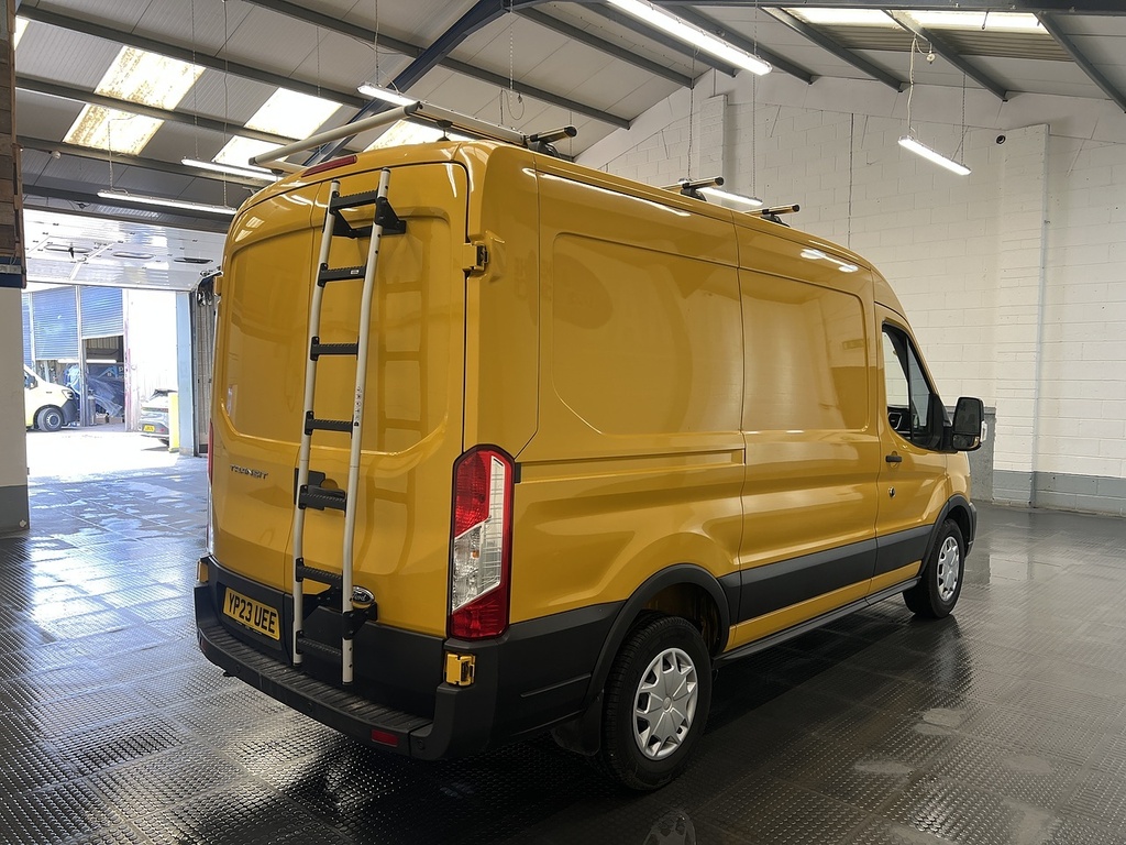Ford Transit Custom 2.0 350 Ecoblue Trend Panel Van Yellow #3