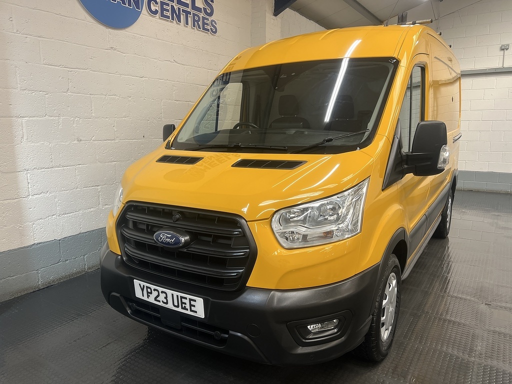 Ford Transit Custom 2.0 350 Ecoblue Trend Panel Van YP23UEE Yellow