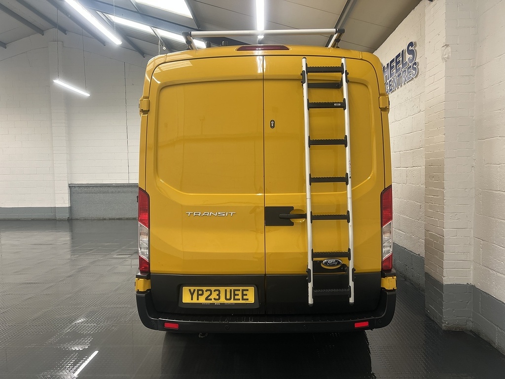 Ford Transit Custom 2.0 350 Ecoblue Trend Panel Van YP23UEE Yellow #4