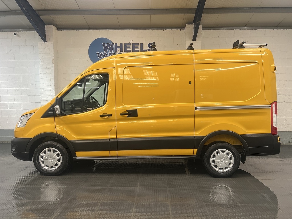 Ford Transit Custom 2.0 350 Ecoblue Trend Panel Van YP23UEE Yellow #2
