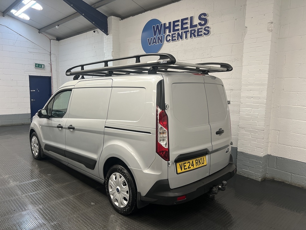 Ford Transit Connect 1.5 240 Ecoblue Trend Crew Van Double Cab 6Dr Dies Silver #3