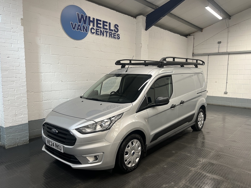 Ford Transit Connect 1.5 240 Ecoblue Trend Crew Van Double Cab 6Dr Dies Silver