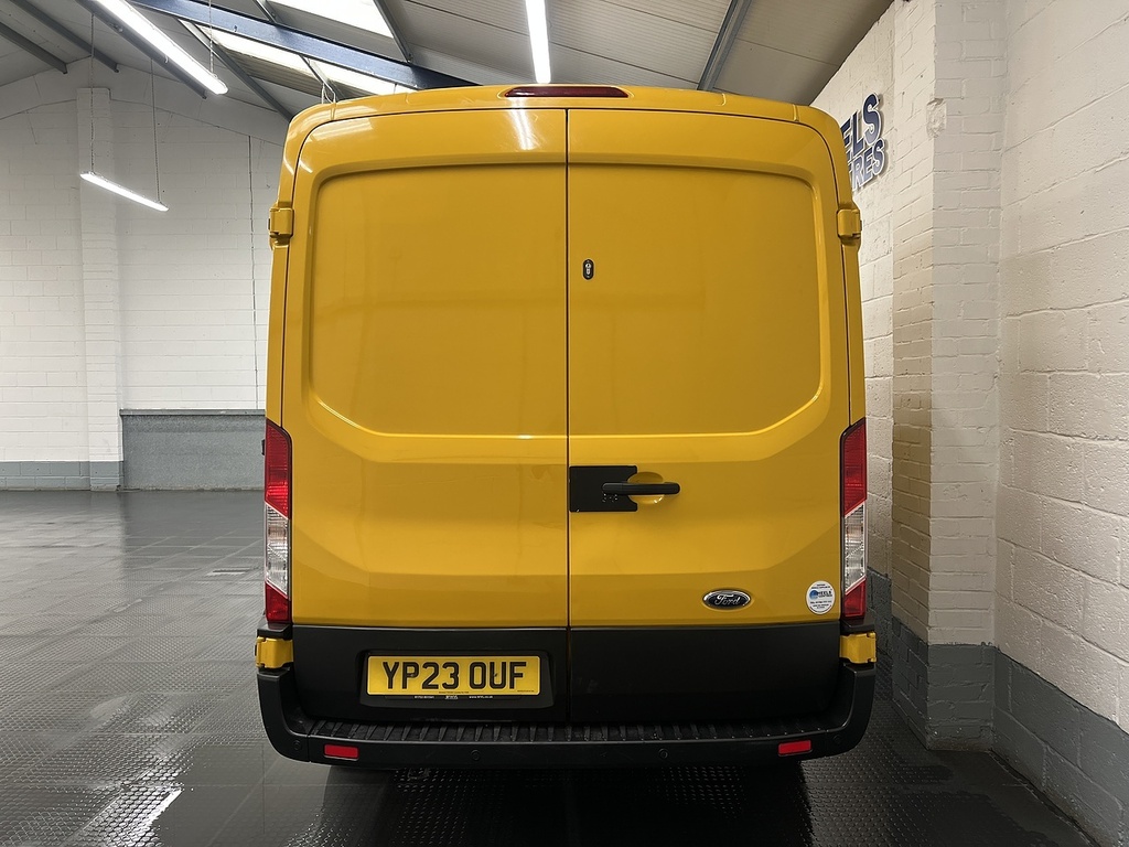 Ford Transit Custom 2.0 350 Ecoblue Trend Panel Van YP23OUF Yellow #4
