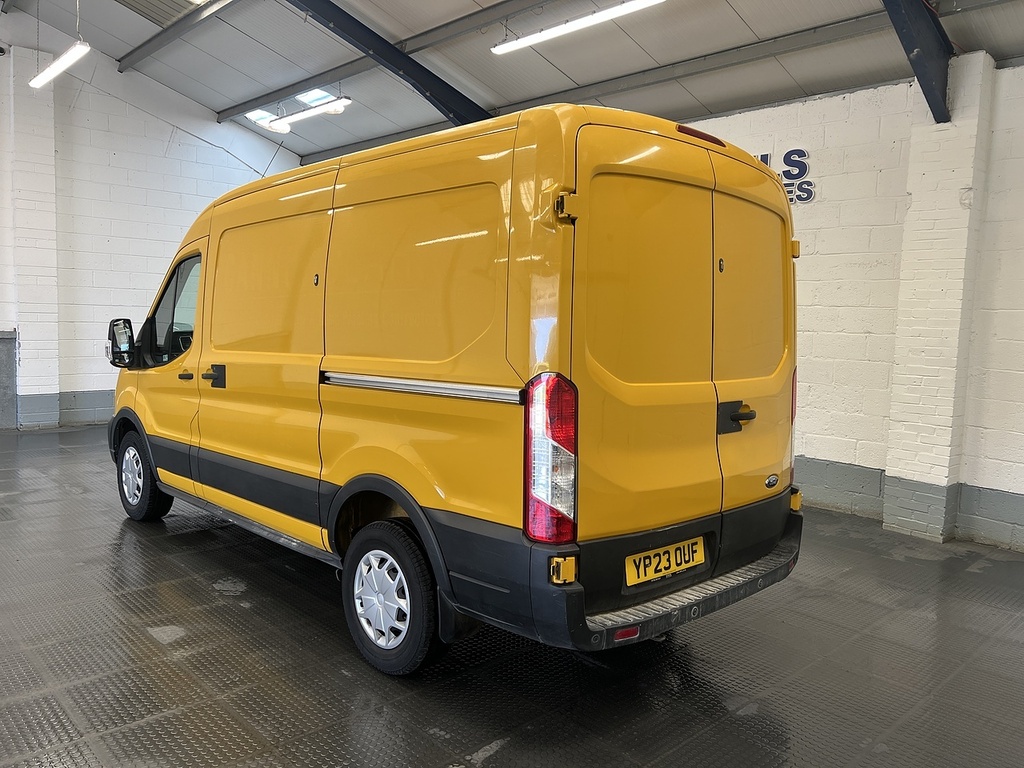 Ford Transit Custom 2.0 350 Ecoblue Trend Panel Van Yellow #2