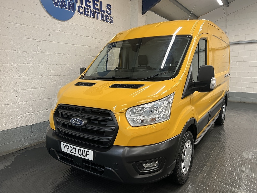 Ford Transit Custom 2.0 350 Ecoblue Trend Panel Van YP23OUF Yellow