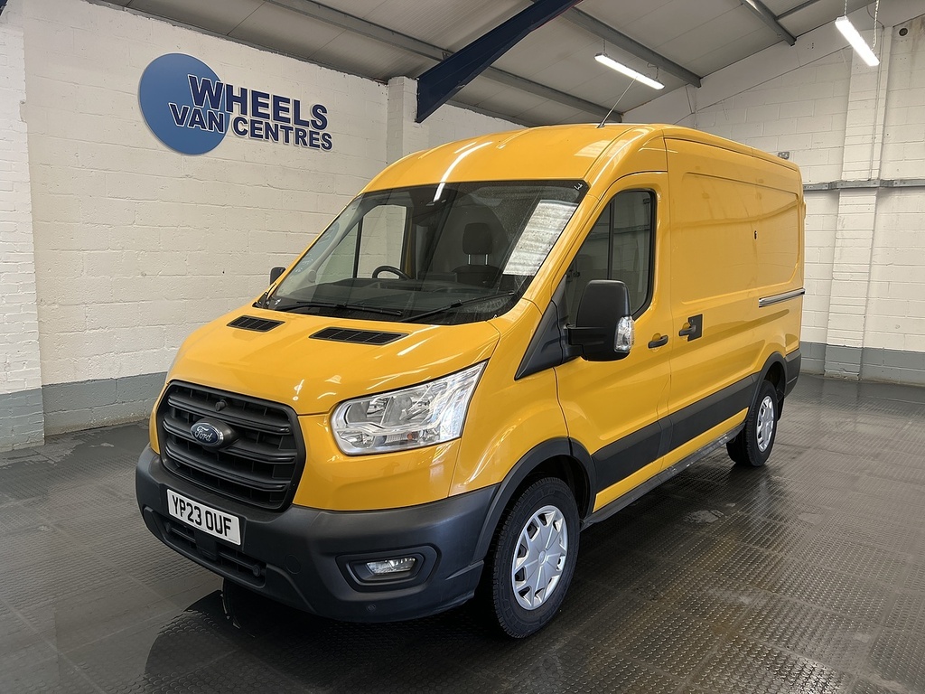 Ford Transit Custom 2.0 350 Ecoblue Trend Panel Van Yellow