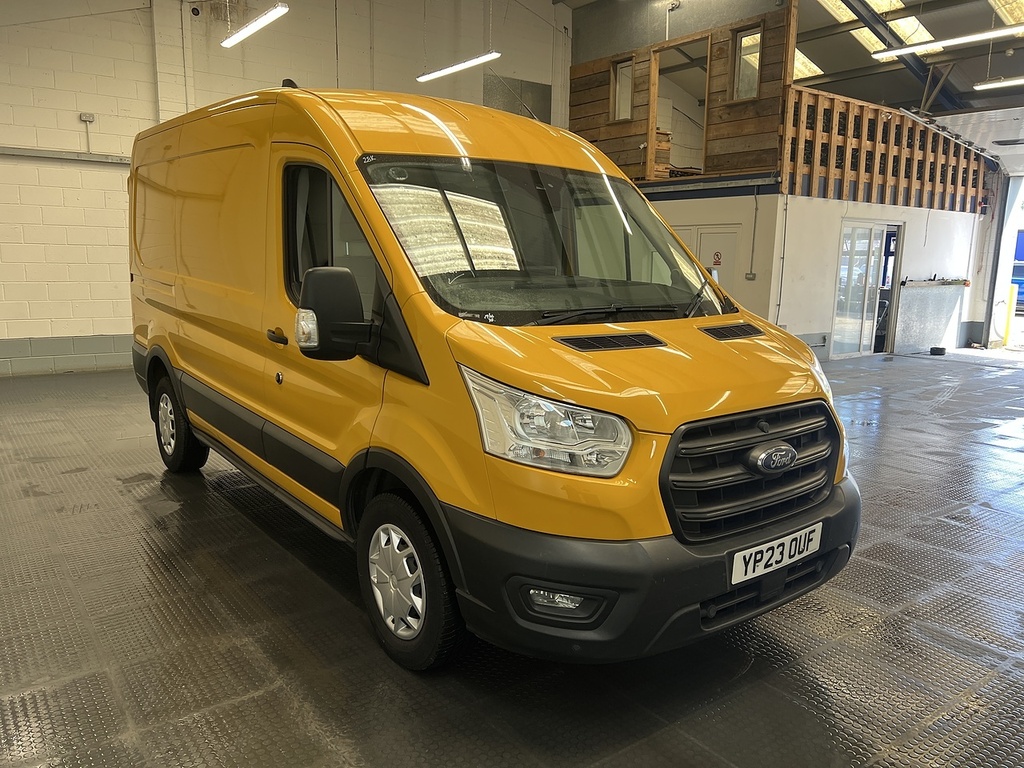 Ford Transit Custom 2.0 350 Ecoblue Trend Panel Van Yellow #4