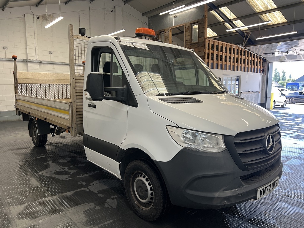 Mercedes-Benz Sprinter 315 Cdi Progressive 2.0 Dropside White #2