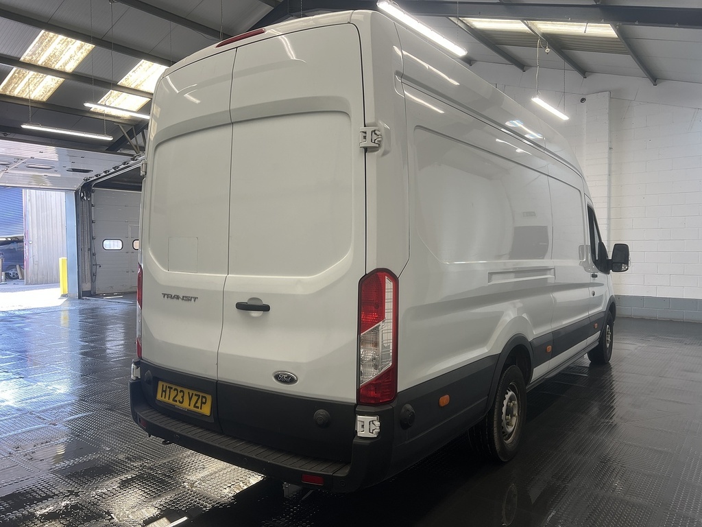 Ford Transit Custom 2.0 350 Ecoblue Hd Leader Panel Van Man HT23YZP White #3
