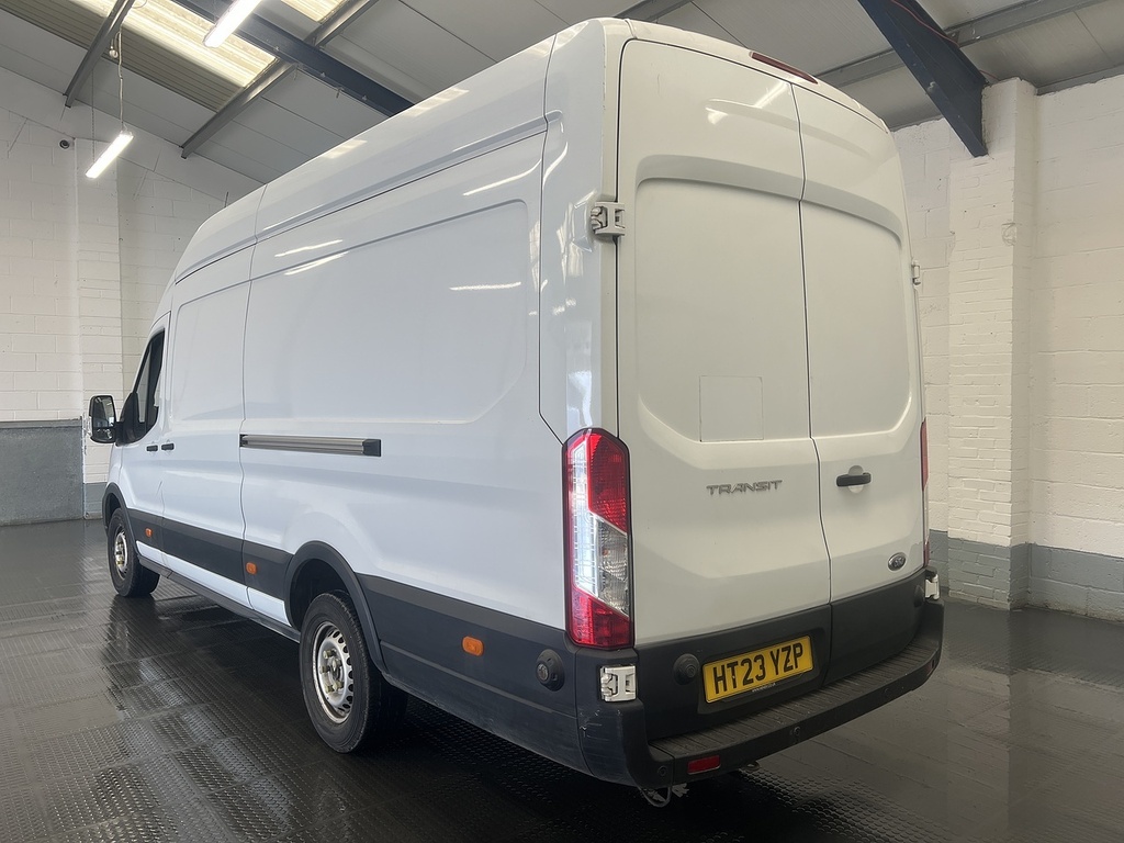 Ford Transit Custom 2.0 350 Ecoblue Hd Leader Panel Van Man HT23YZP White #2