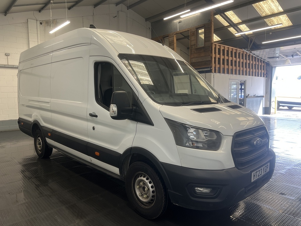 Ford Transit Custom 2.0 350 Ecoblue Hd Leader Panel Van Man HT23YZP White #4