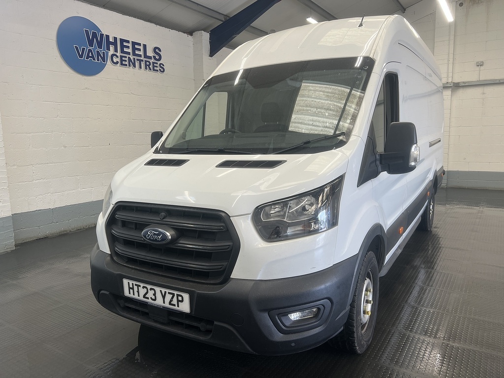 Ford Transit Custom 2.0 350 Ecoblue Hd Leader Panel Van Man HT23YZP White
