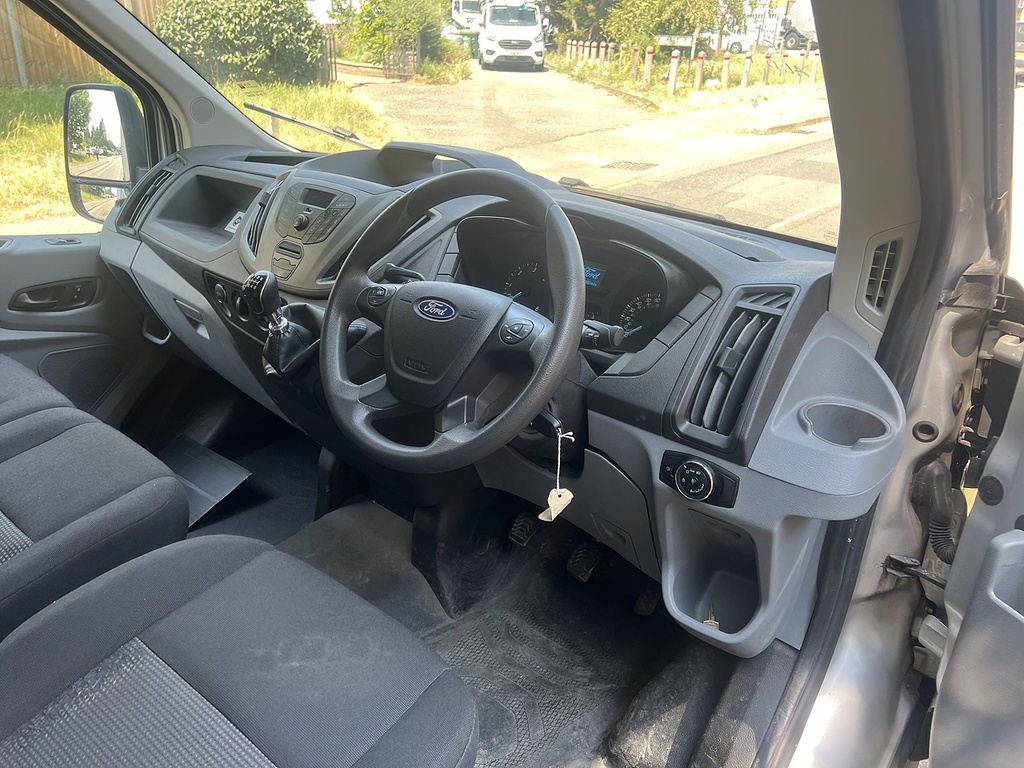 Ford Transit Custom 2.0 L4 Xlwb Curtain Side Silver #5