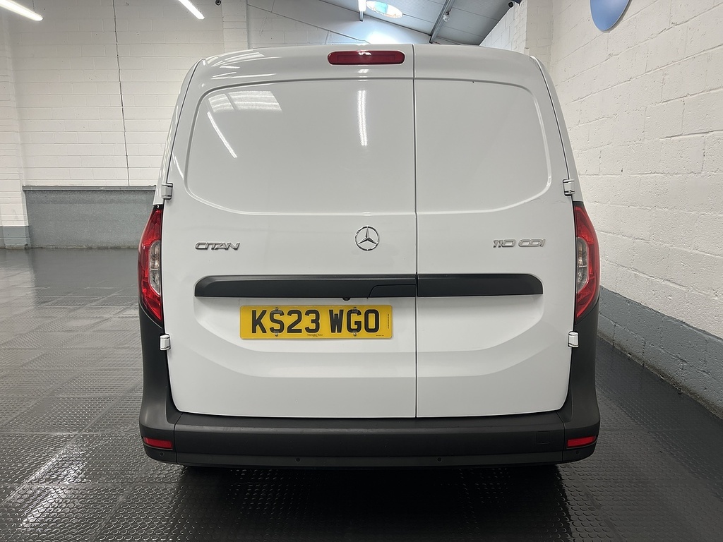 Mercedes-Benz CITAN 1.5 110 Cdi Progressive Panel Van Manua White #4