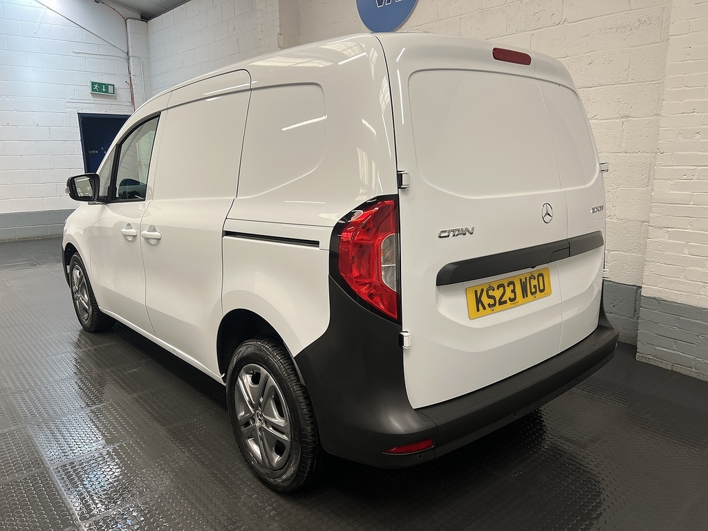 Mercedes-Benz CITAN 1.5 110 Cdi Progressive Panel Van Manua White #3