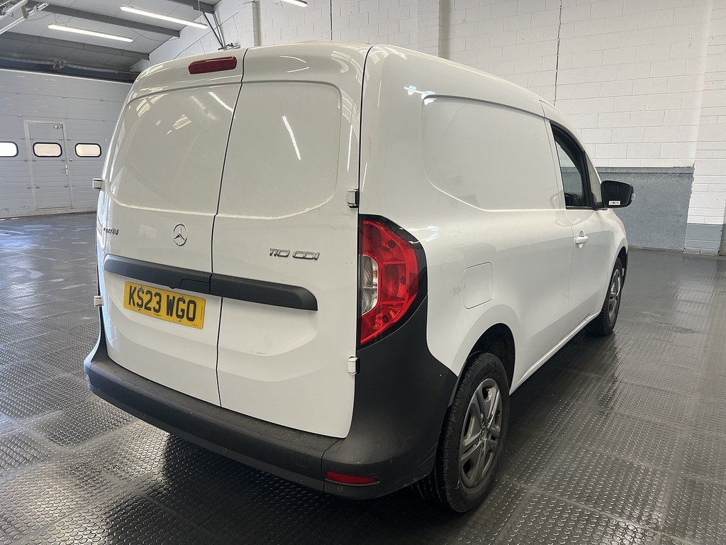 Mercedes-Benz CITAN 1.5 110 Cdi Progressive Panel Van Manua White #3