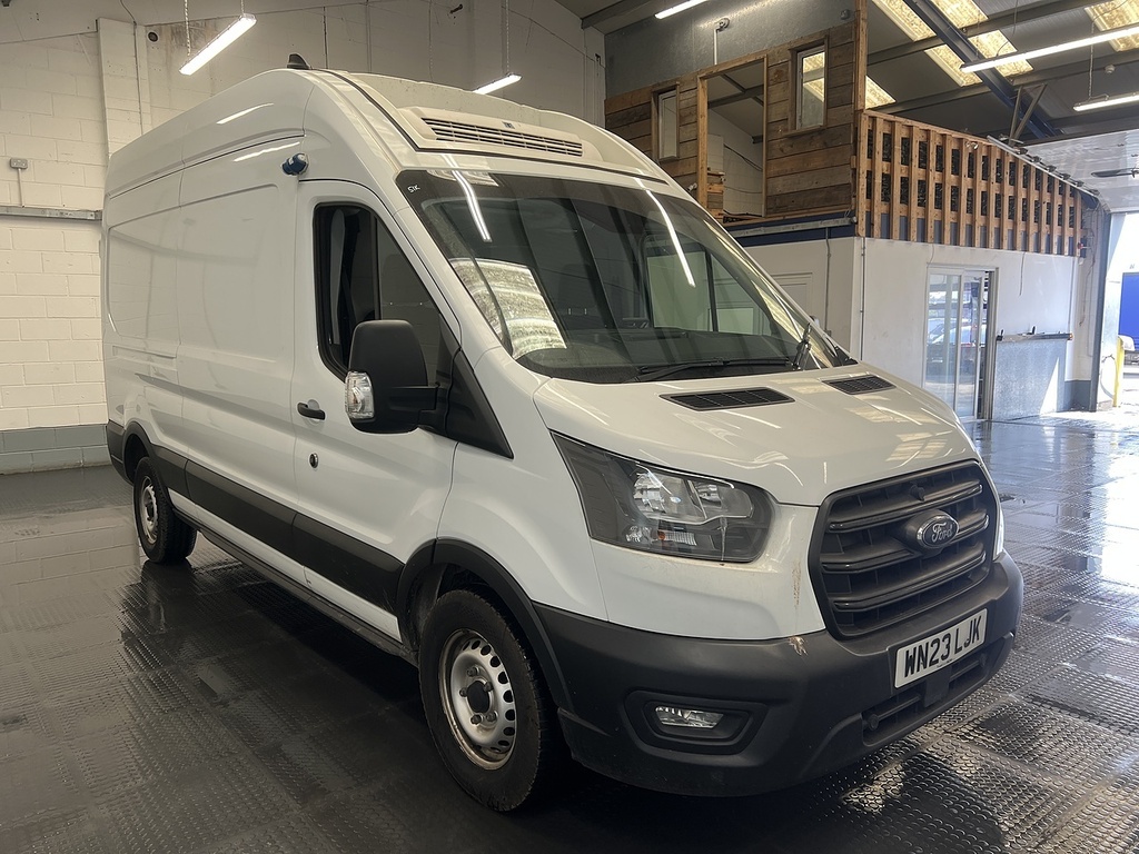 Ford Transit Custom 2.0 350 Ecoblue Leader Fridge Van Manua WN23LJK White #4
