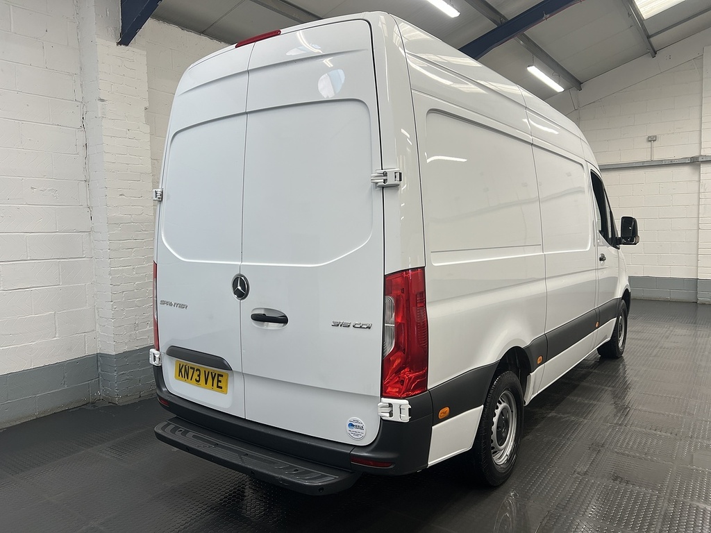 Mercedes-Benz Sprinter 2.0 315 Cdi Progressive Panel Van Manua White #5