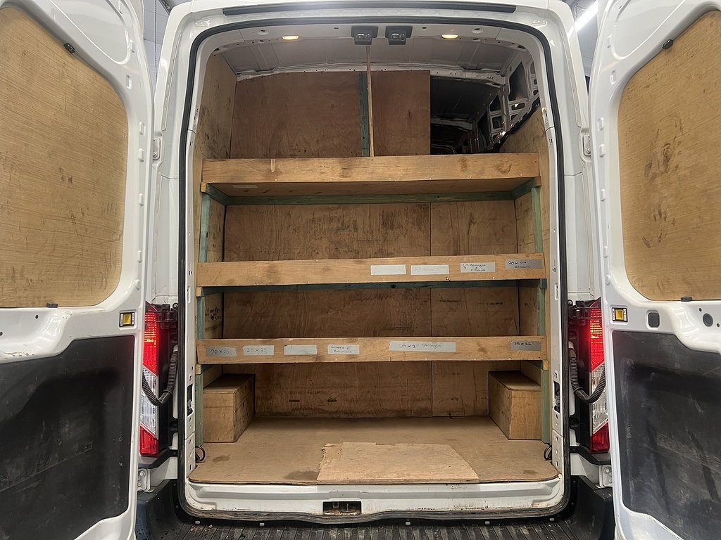 Ford Transit Custom 2.0 350 Ecoblue Leader Panel Van LE73HXO White #4