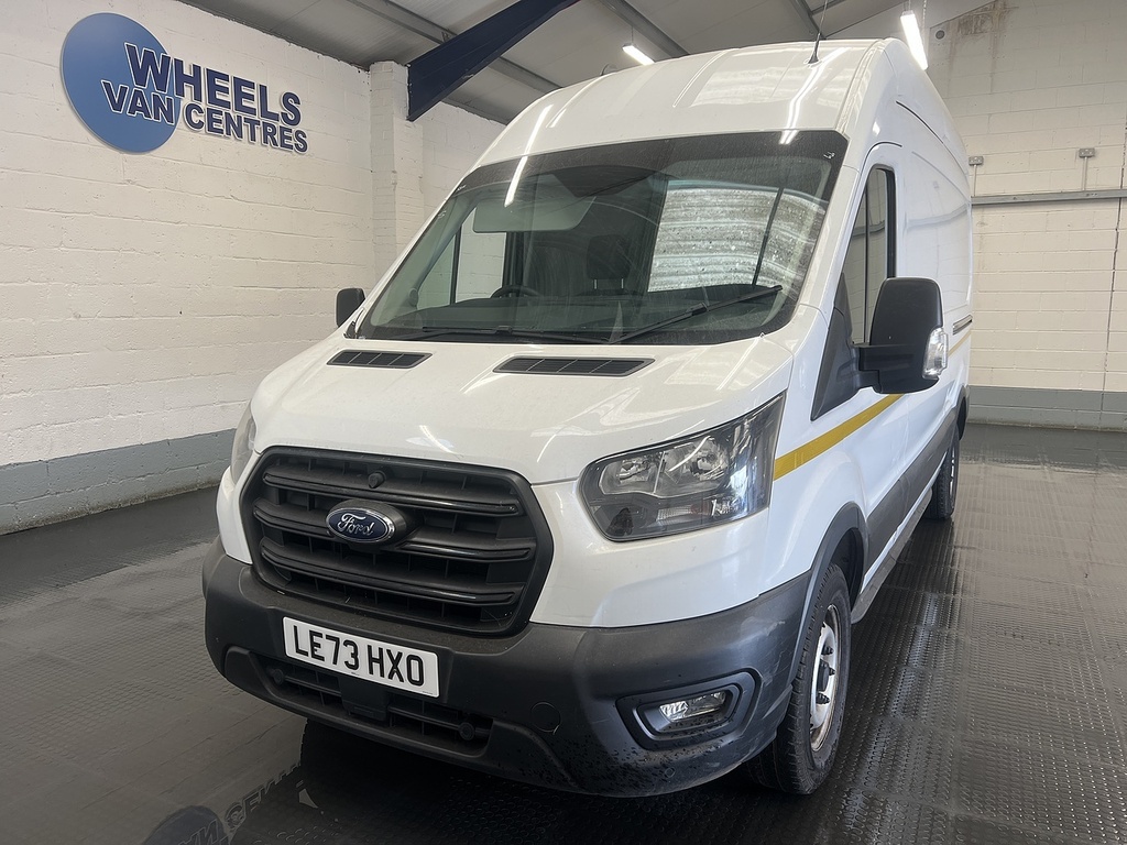 Ford Transit Custom 2.0 350 Ecoblue Leader Panel Van White