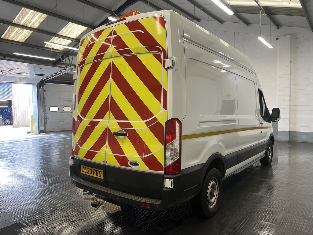 Ford Transit Custom 2.0 350 Ecoblue Leader Panel Van DL23FBO White #3