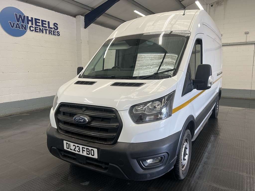 Ford Transit Custom 2.0 350 Ecoblue Leader Panel Van White