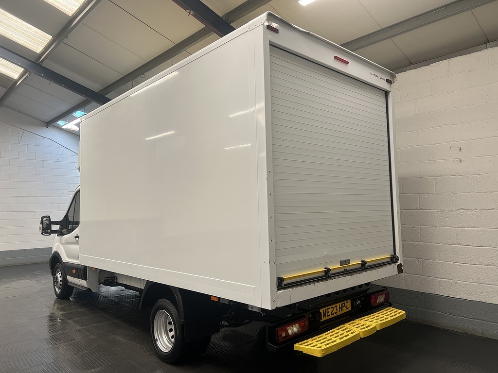 Ford Transit Custom 2.0 350 Ecoblue Hd Leader Luton ME23HPC White #3
