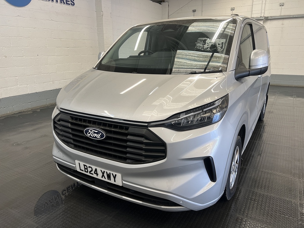 Ford Transit Custom 2.0 280 Ecoblue Limited Panel Van Manua Silver