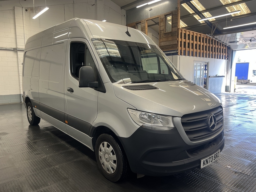 Mercedes-Benz Sprinter 2.0 315 Cdi Premium Panel Van G-tronic Silver #4