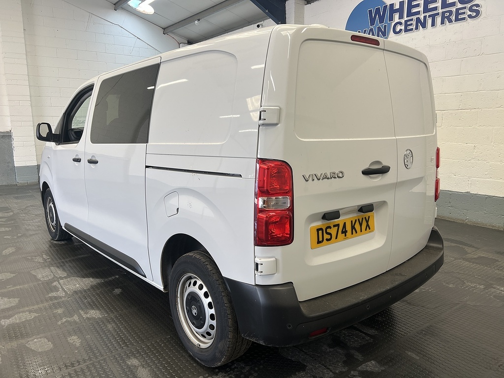 Vauxhall Vivaro 2.0 Turbo D Prime Crew Van Double Cab 6Dr M White #2