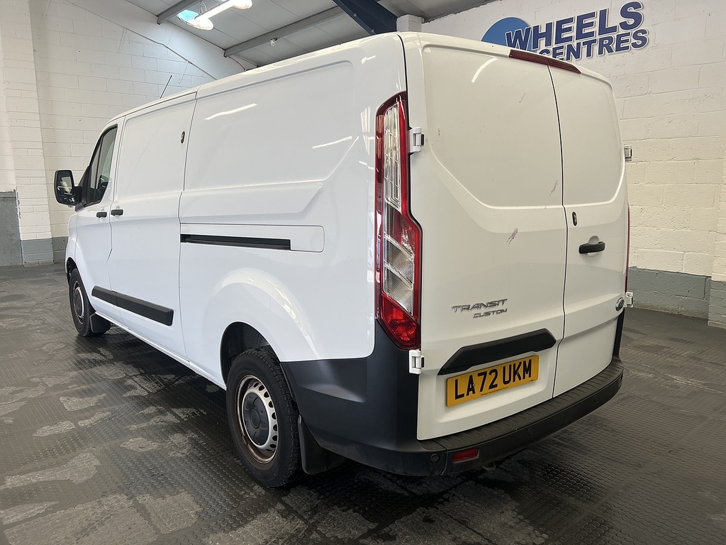 Ford Transit Custom 2.0 300 Ecoblue Leader Panel Van LA72UKM White #2