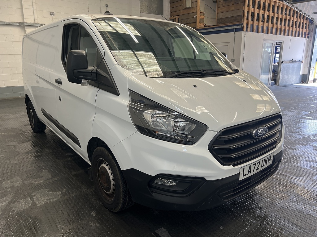 Ford Transit Custom 2.0 300 Ecoblue Leader Panel Van LA72UKM White #4