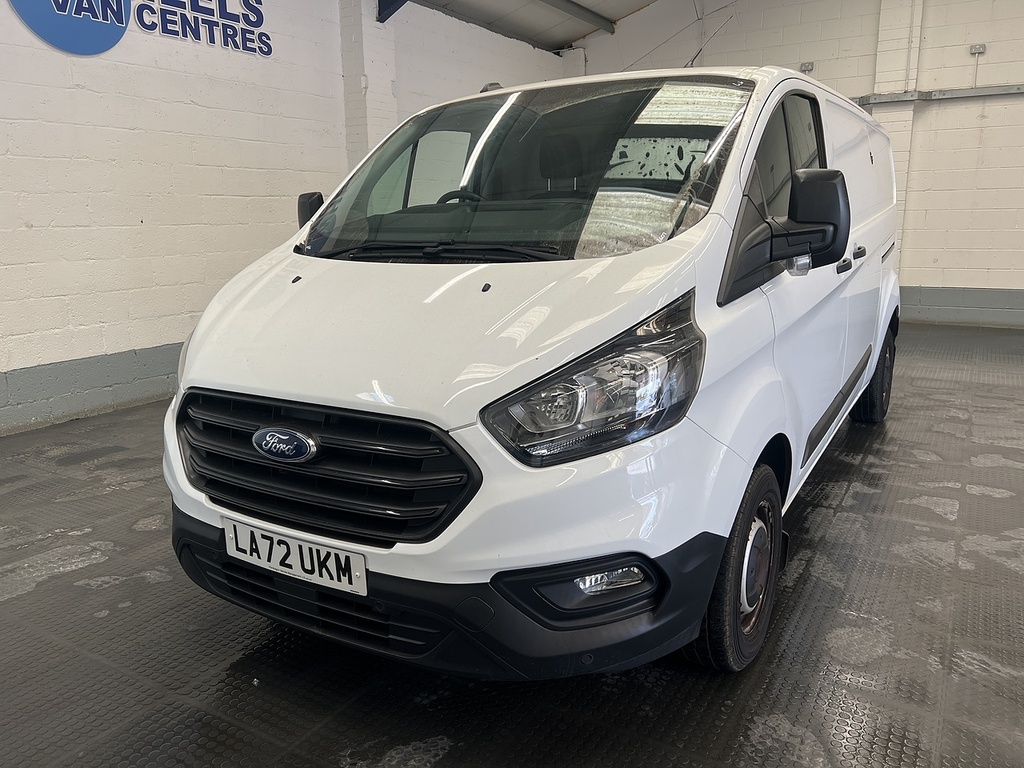 Ford Transit Custom 2.0 300 Ecoblue Leader Panel Van White
