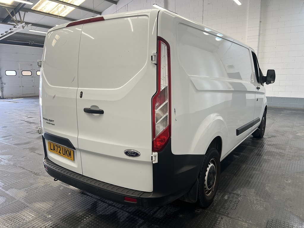Ford Transit Custom 2.0 300 Ecoblue Leader Panel Van LA72UKM White #3