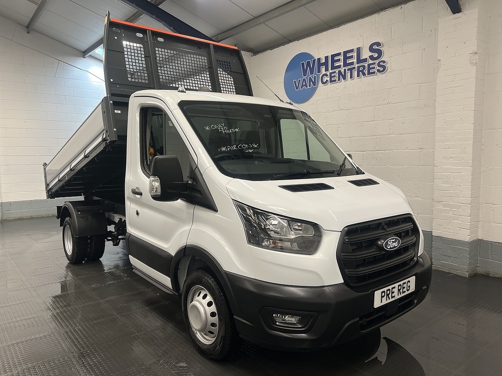Ford Transit Custom 350 Ecoblue Leader 2.0 Tipper White #6