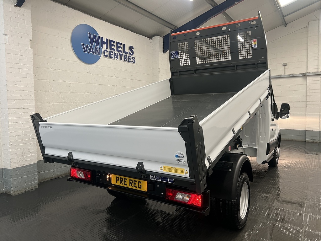 Ford Transit Custom 350 Ecoblue Leader 2.0 Tipper White #4