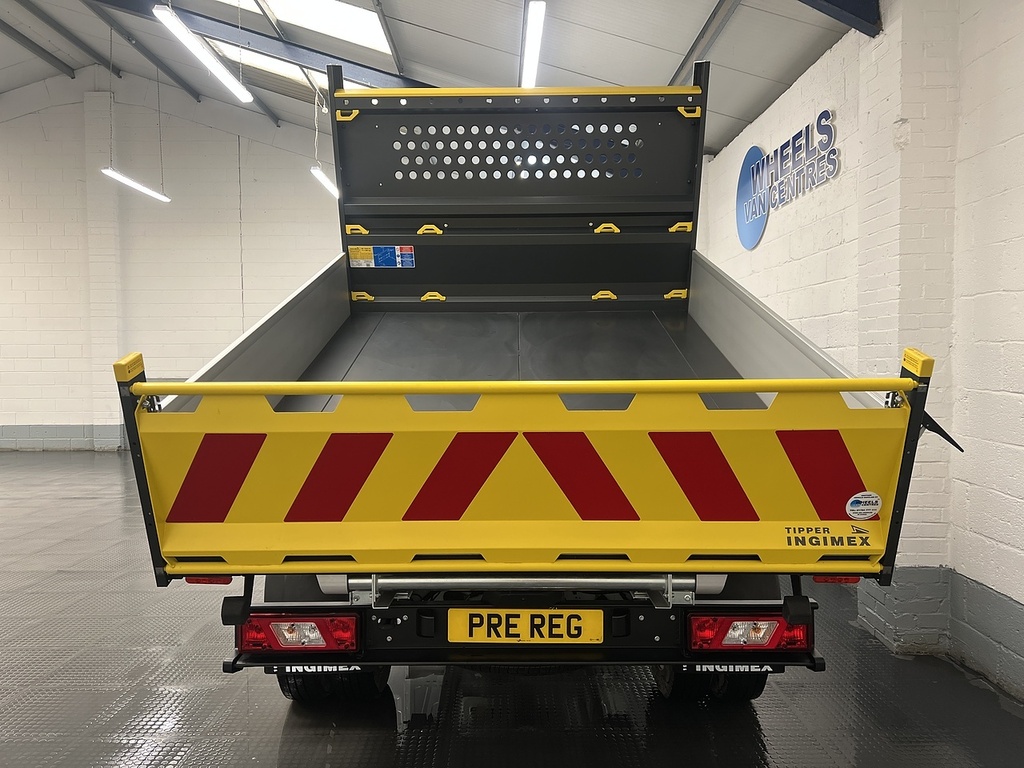 Ford Transit Custom 350 Ecoblue Leader 2.0 Double Cab Tipper Manua White #3