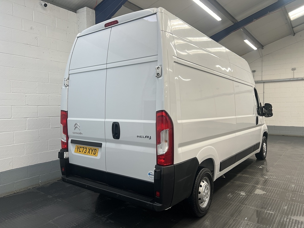 Citroen Relay 2.2 Bluehdi 35 Enterprise Edition Panel Van Di White #5