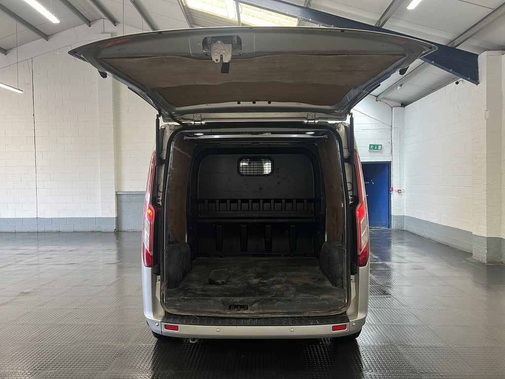 Ford Transit Custom 2.0 320 Ecoblue Limited Crew Van Double Cab Di HJ22UCC Silver #5